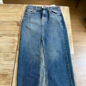 Stradivarius midi skirt  - Size 0